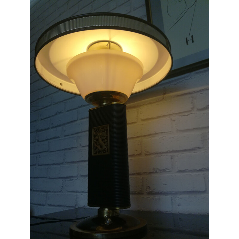 Lámpara vintage sirena de Jumo, 1950