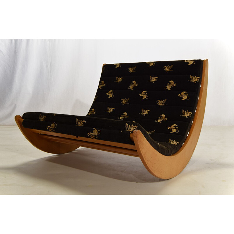 Rocking-Chair "2 for 2" en bois d'hêtre, Verner PANTON - 1970