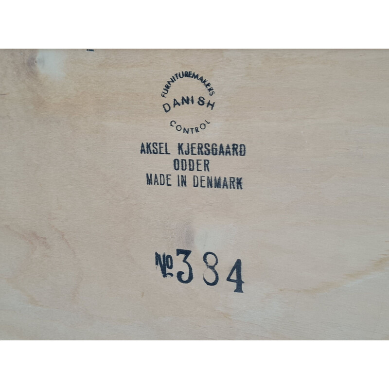 Mid century Danish oakwood chest of drawers by Kai Kristiansen, 1970s