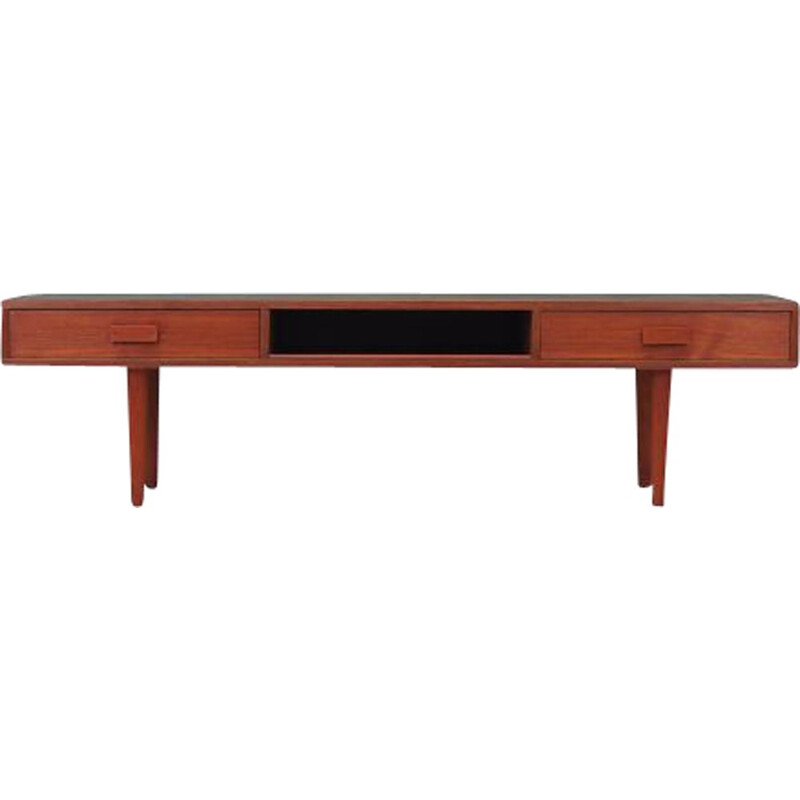 Teak vintage lowboard, Denmark 1960s