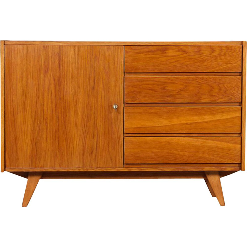 Vintage chest of drawers model U-458 by Jiroutek for Interier Praha, 1960s