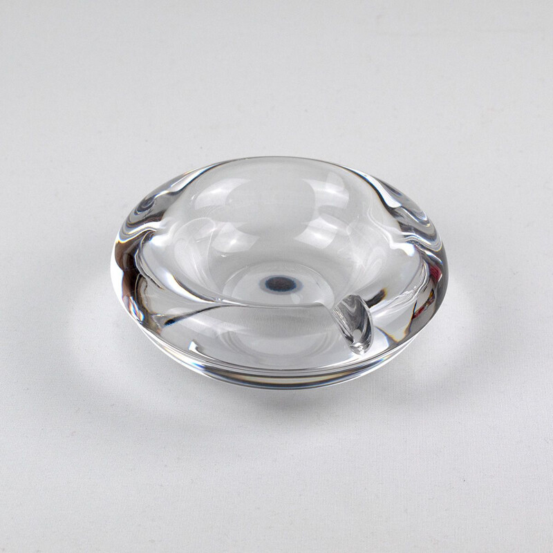 Mid century glass ashtray by Peill and Putzler, 1970s