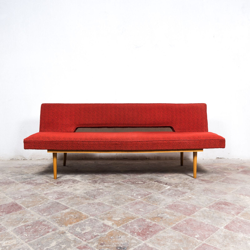 Vintage daybed by Miroslav Navratil for N.P. Cesky Nabytek, Czech Republic 1960s