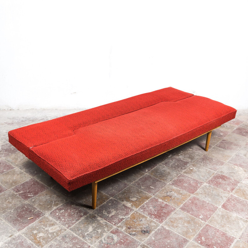 Vintage daybed by Miroslav Navratil for N.P. Cesky Nabytek, Czech Republic 1960s