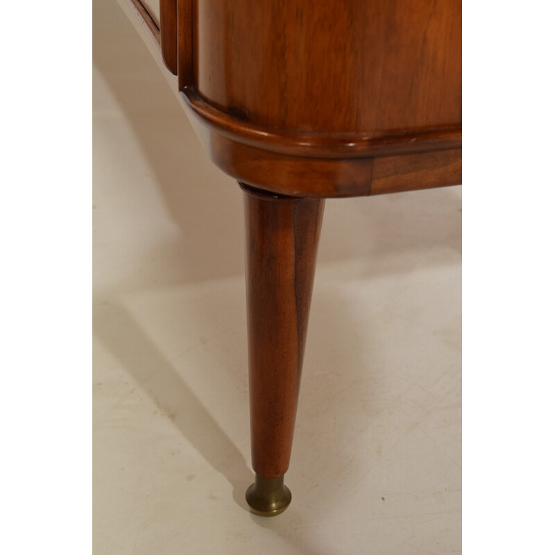 Walnut and brass sideboard, A.A.PATIJN - 1950s