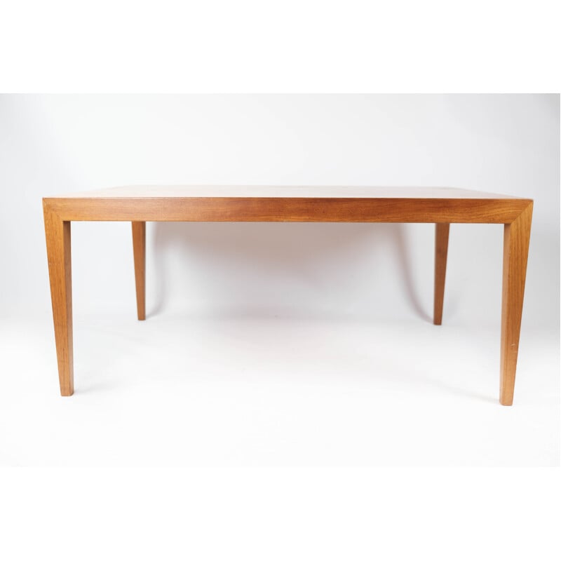 Vintage teak coffee table by Severin Hansen for Haslev Furniture, 1960