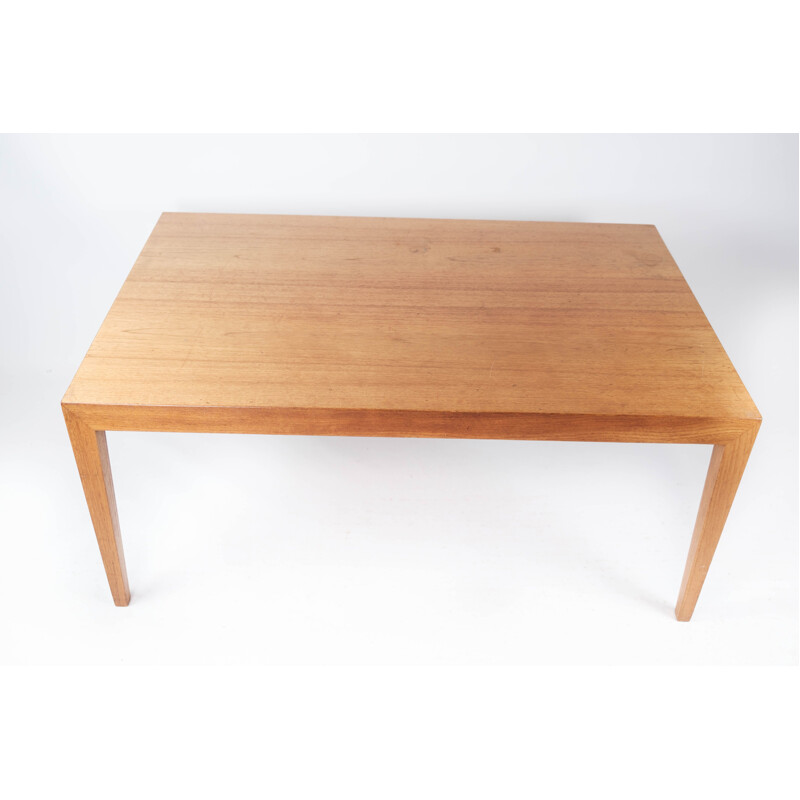 Tavolino vintage in teak di Severin Hansen per Haslev Furniture, 1960