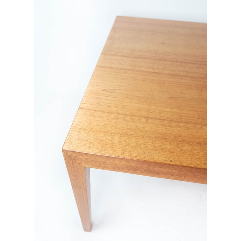 Vintage teak coffee table by Severin Hansen for Haslev Furniture, 1960