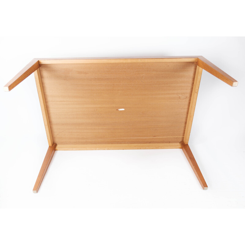 Vintage teak coffee table by Severin Hansen for Haslev Furniture, 1960