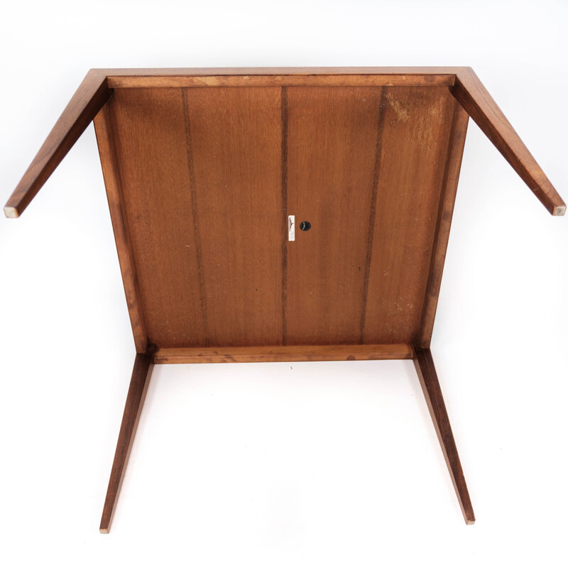 Mesa de centro vintage de palisandro de Severin Hansen para Haslev Furniture, 1960
