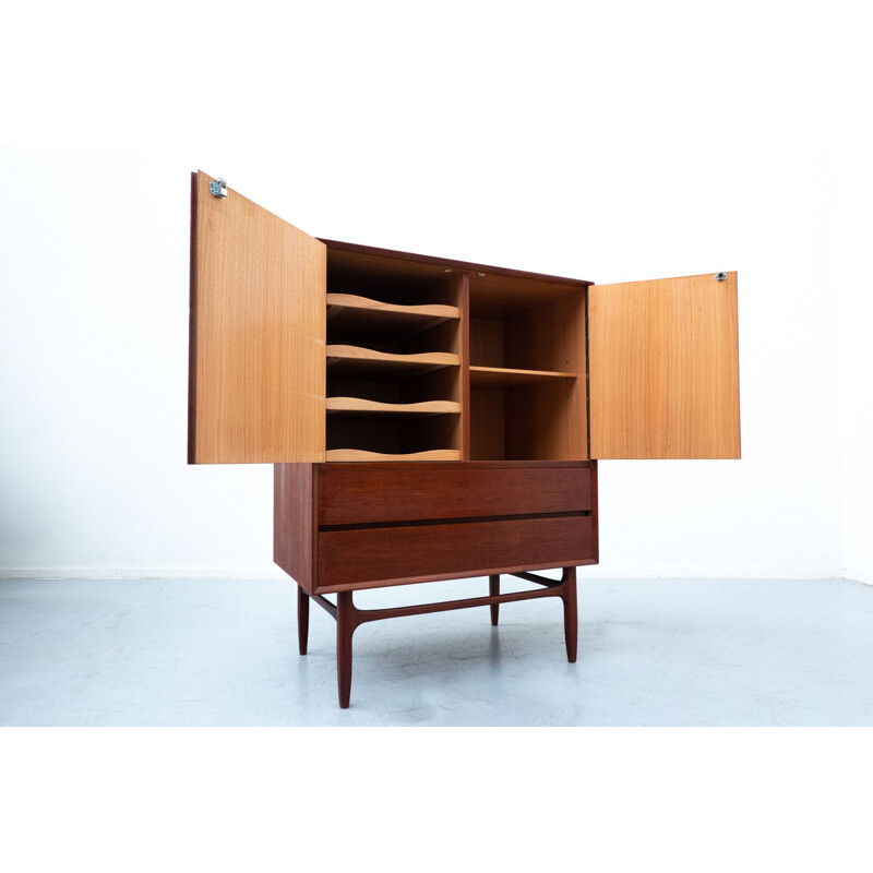 Mid-century Scandinavian wooden cabinet, 1960s