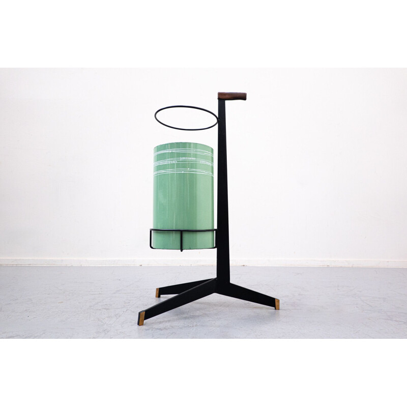 Vintage metal umbrella stand by Siva Poggibonsi, 1950