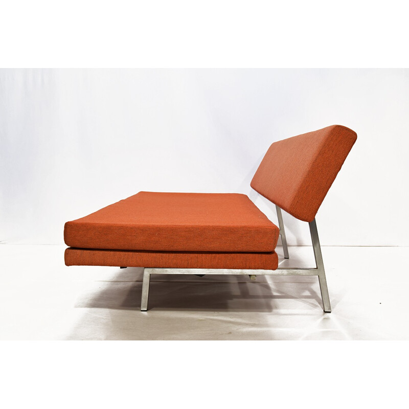 "BR54" orange fabric daybed, Martin VISSER - 1960s