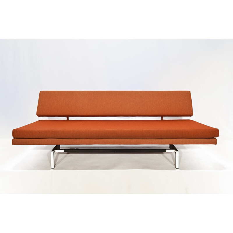 "BR54" orange fabric daybed, Martin VISSER - 1960s