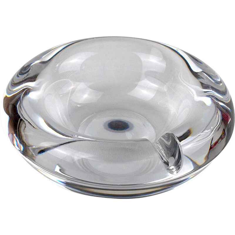 Mid century glass ashtray by Peill and Putzler, 1970s