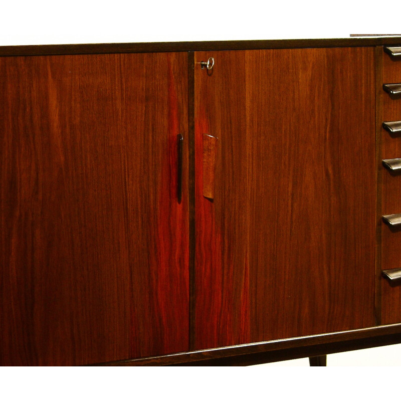 Italian sideboard in Rio rosewood - 1950s