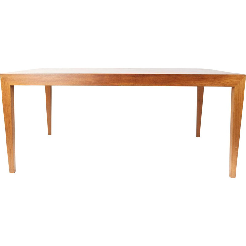 Tavolino vintage in teak di Severin Hansen per Haslev Furniture, 1960