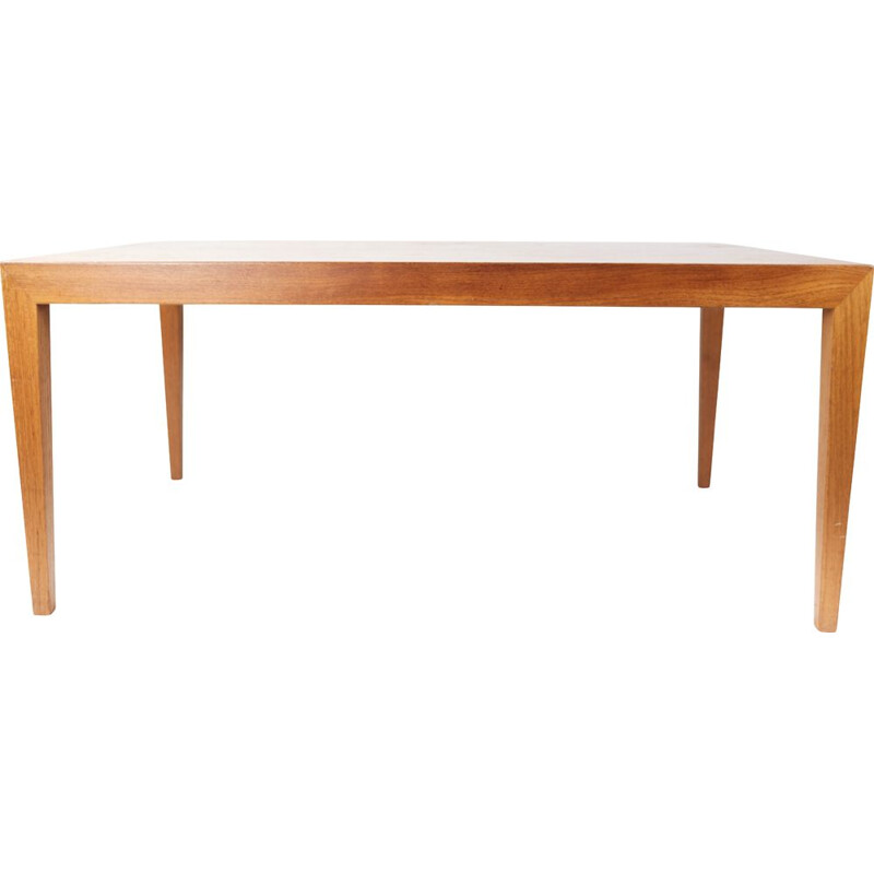 Vintage teak coffee table by Severin Hansen for Haslev Furniture, 1960