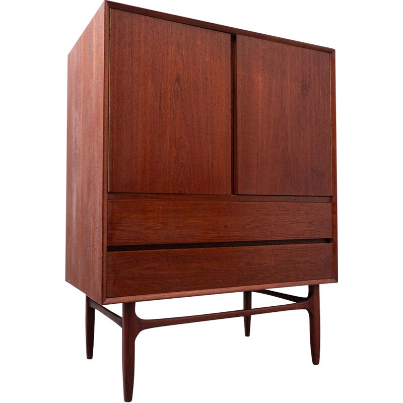 Mid-century Scandinavian wooden cabinet, 1960s