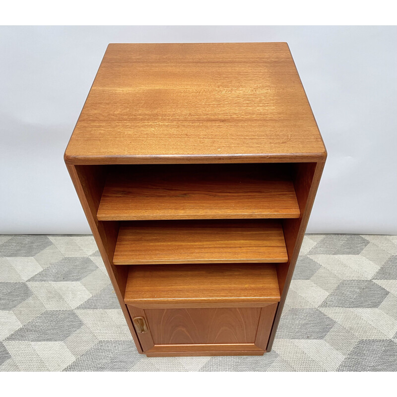 Vintage teak Hi-Fi unit record storage cabinet for G Plan