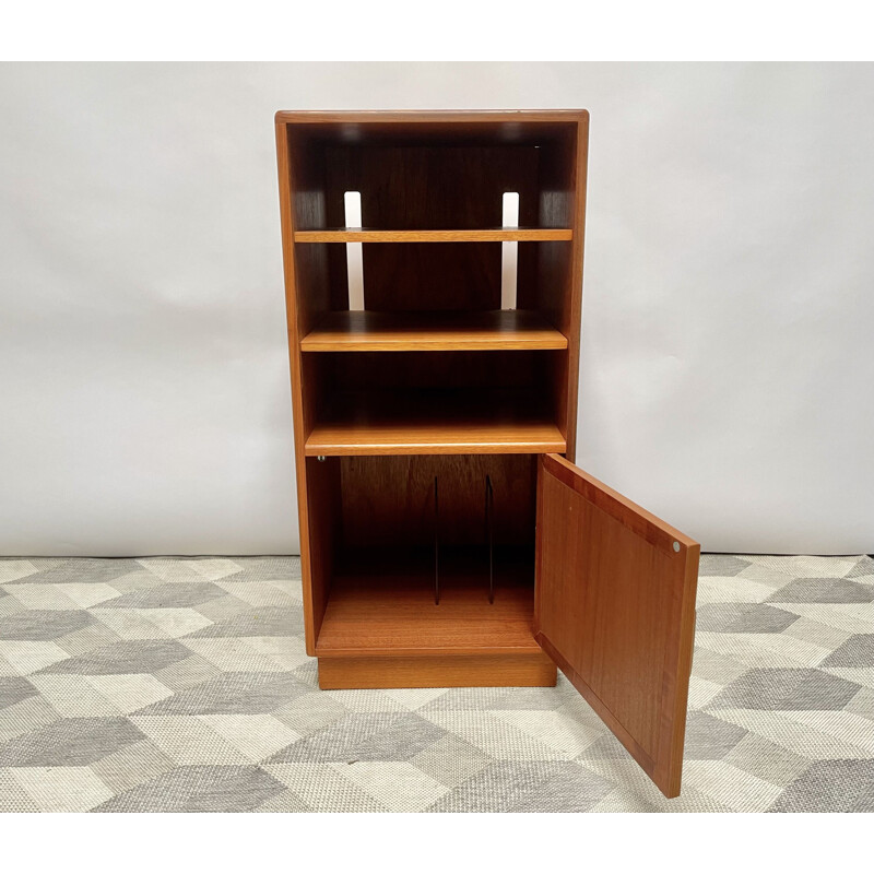 Vintage teak Hi-Fi unit record storage cabinet for G Plan