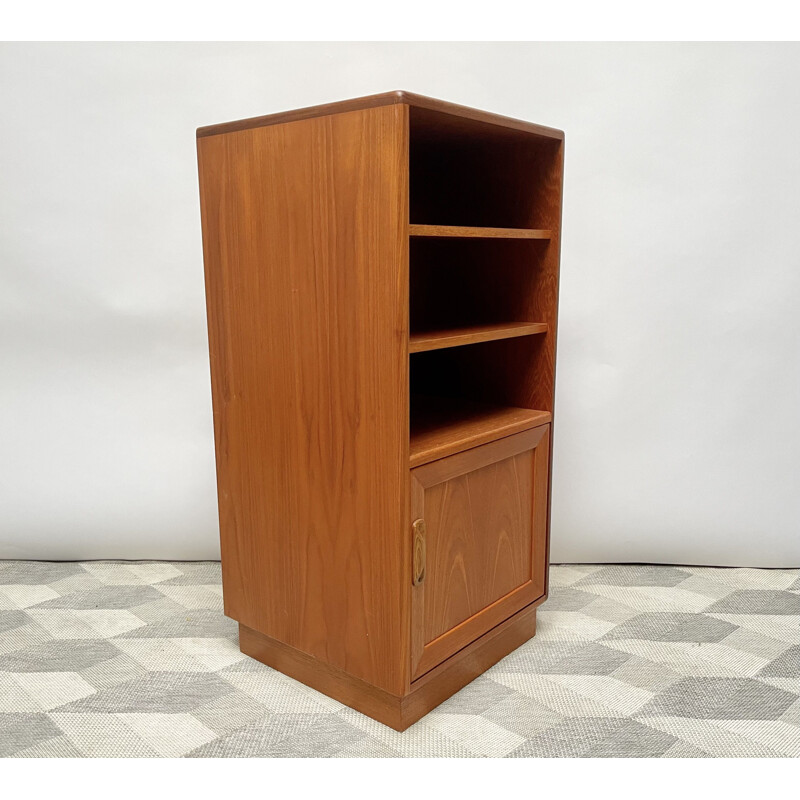 Vintage teak Hi-Fi unit record storage cabinet for G Plan