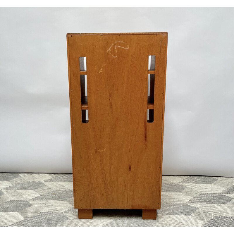 Vintage teak Hi-Fi unit record storage cabinet for G Plan