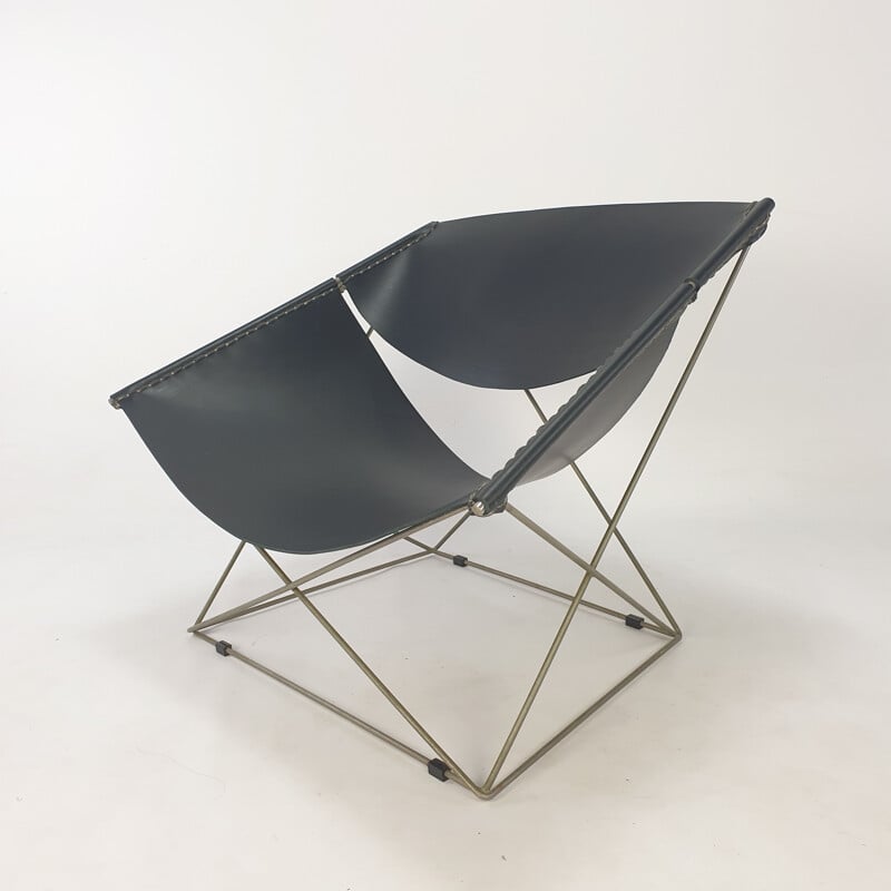 Vintage F675 Butterfly lounge chair by Pierre Paulin for Artifort, 1960s
