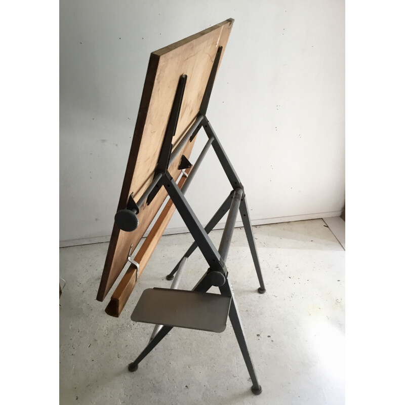 Mid century drawing table by Friso kramer for Ahrend