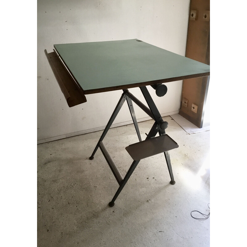 Mesa de dibujo vintage de Friso Kramer para Ahrend