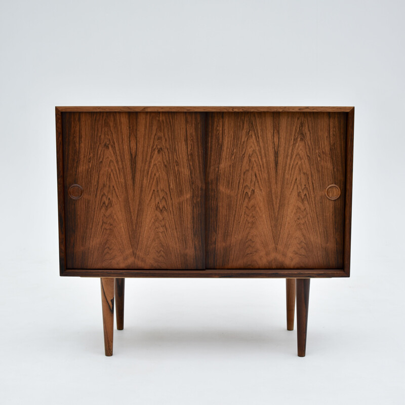 Vintage model 41 rosewood highboard by Kai Kristiansen for Feldballes, 1950s