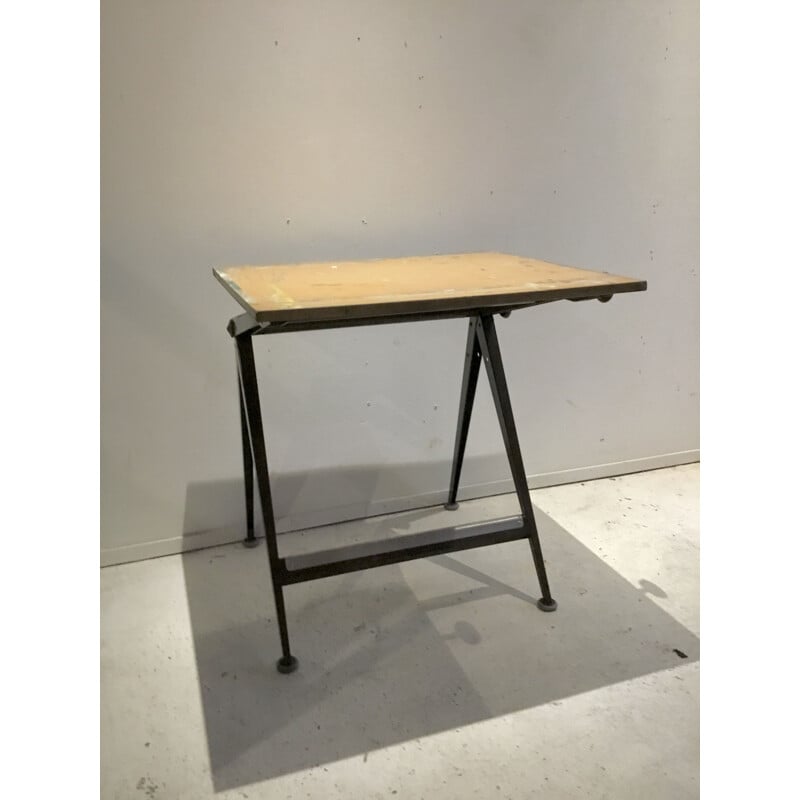 Mid century drawing table by Friso Kramer for Ahrend the Circle