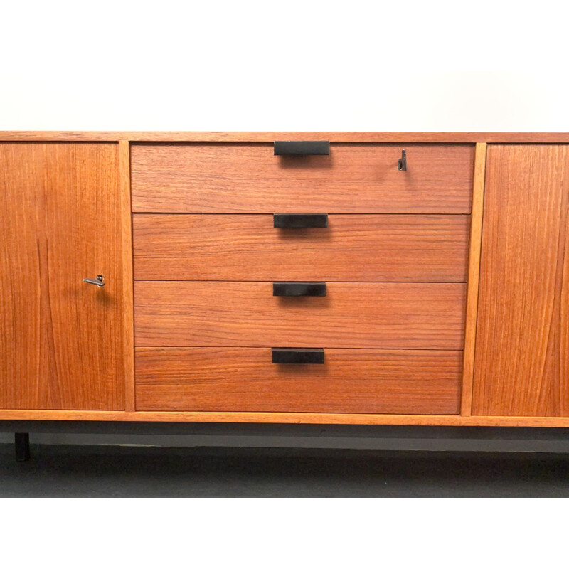 Teak vintage sideboard from Robin Day for Hille, England 1950s