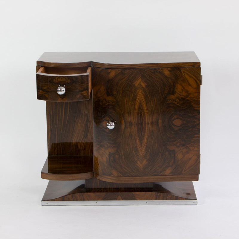 Vintage Art Deco night stand, 1930s