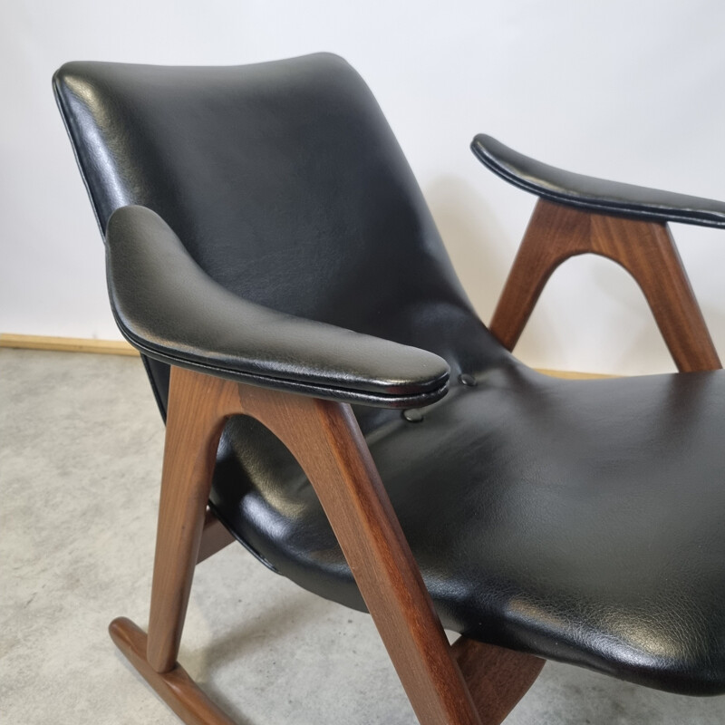 Mid century rocking chair by Louis Van Teeffelen for Webe, 1960s