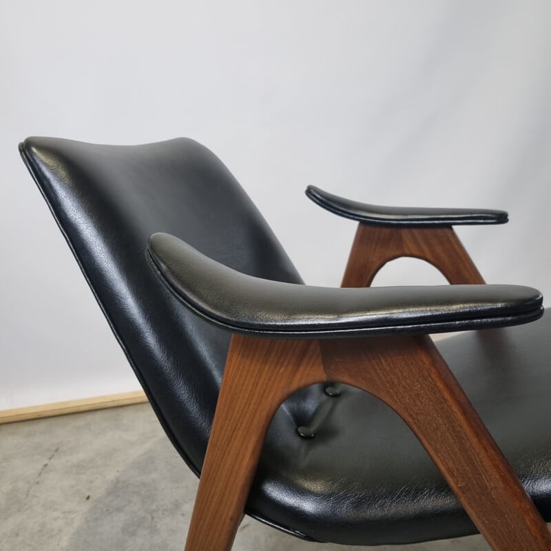 Mid century rocking chair by Louis Van Teeffelen for Webe, 1960s