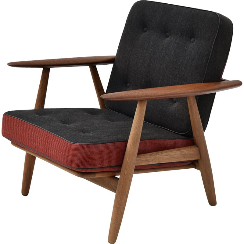 Mid century GE240 cigar armchair by Hans Wegner for Getama, 1950s