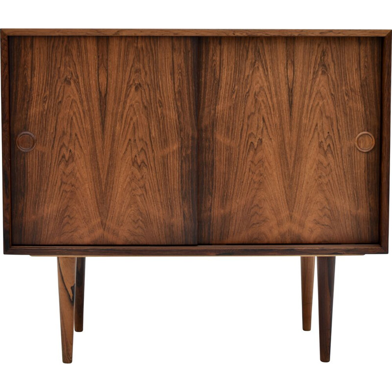 Vintage model 41 rosewood highboard by Kai Kristiansen for Feldballes, 1950s