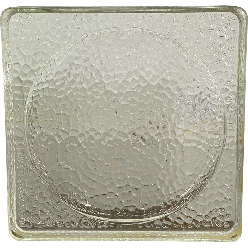 Vintage glass block Le Corbusier