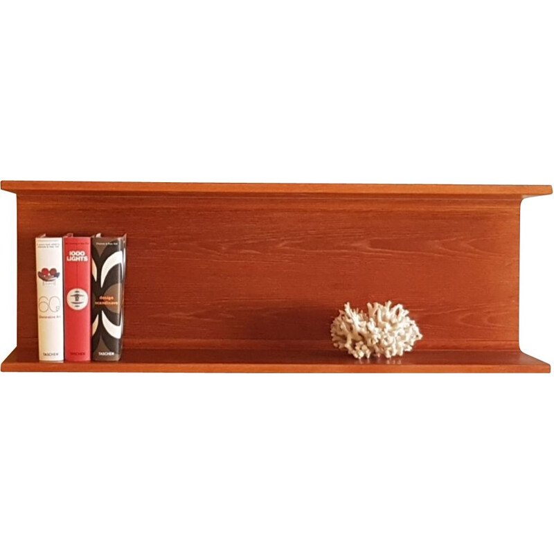 Vintage wall shelf by Pedersen and Hansen for J.Viby, 1960s