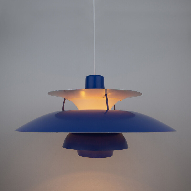 Danish vintage pendant lamp PH 5 by Poul Henningsen for Louis Poulsen, 1958