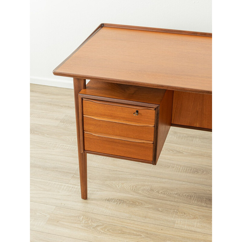 Vintage teak desk by Peter Løvig Nielsen, Denmark 1960s