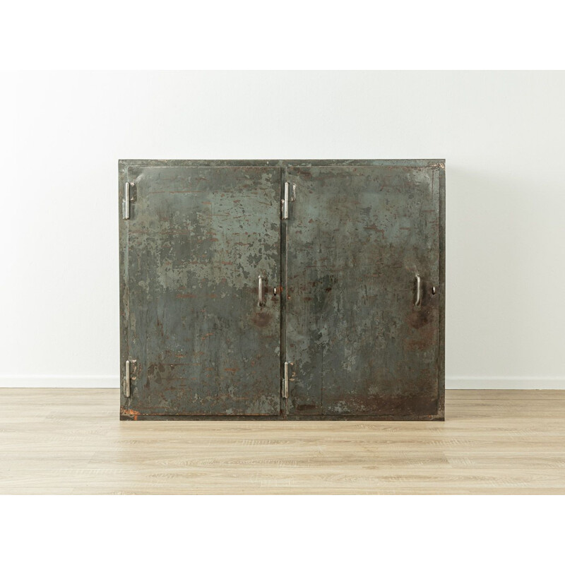 Mid century industrial steel cabinet, Germany 1950s