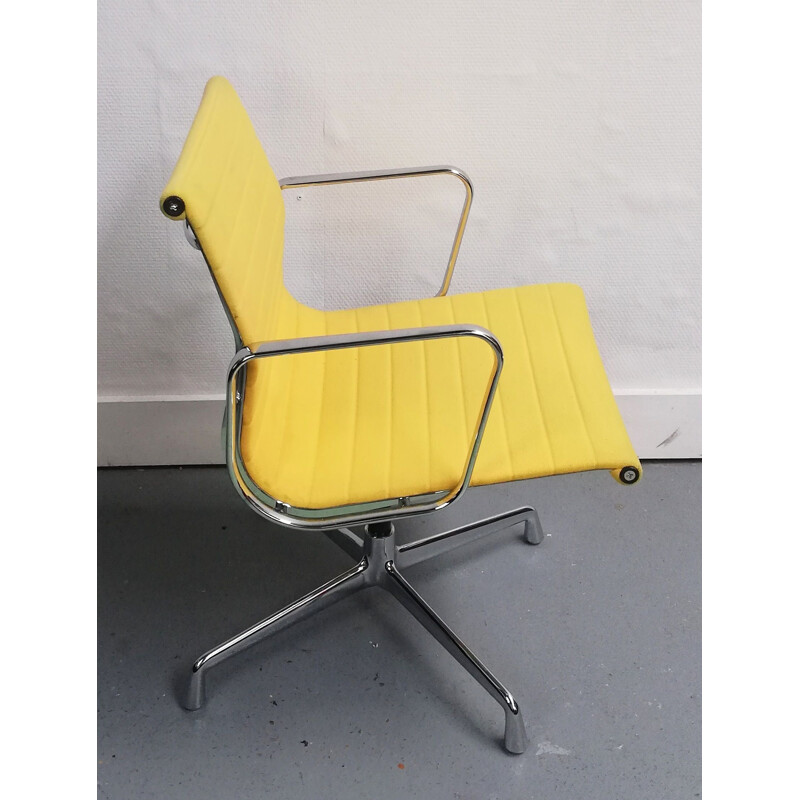 Vintage armchair EA107 by Charles Eames for Vitra