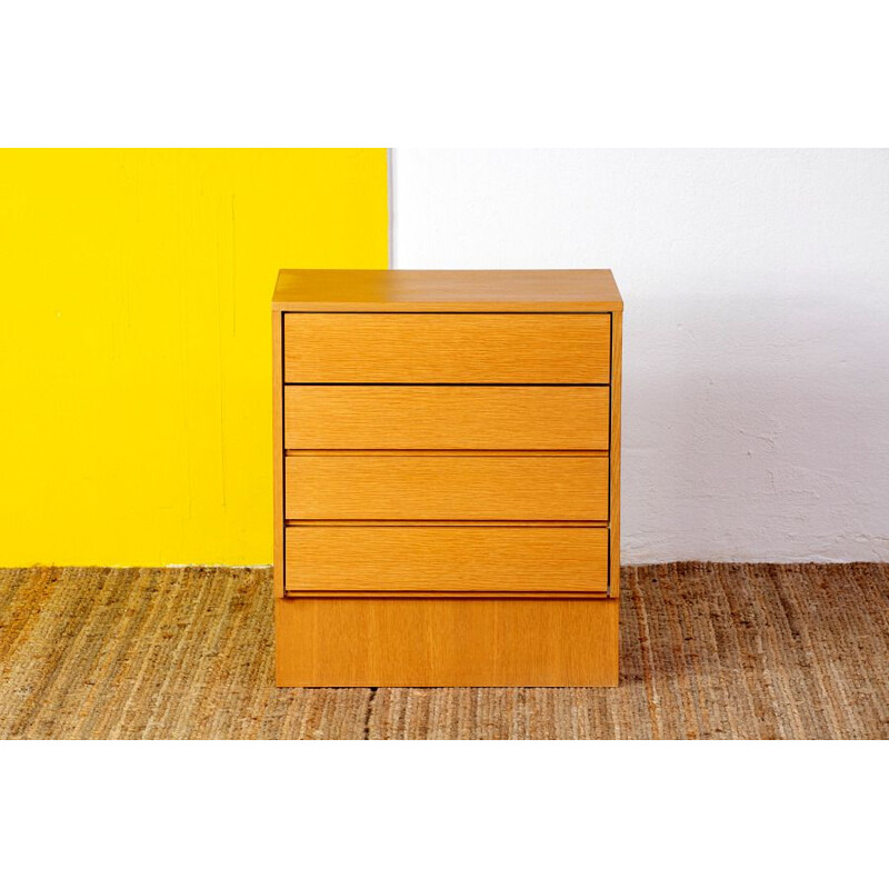 Scandinavian vintage 4-drawer chest of drawers