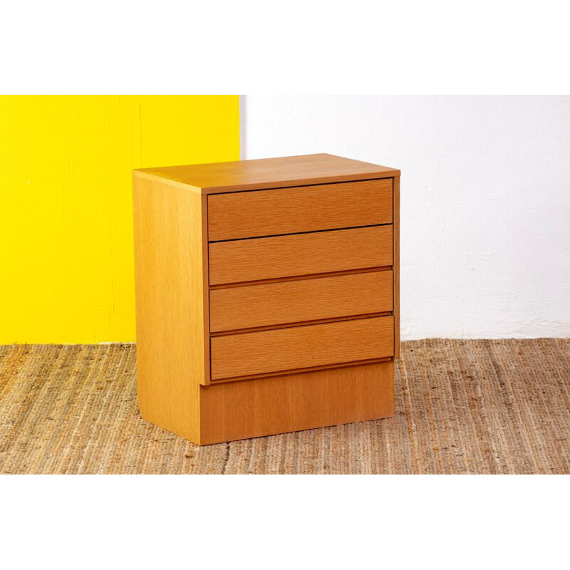 Scandinavian vintage 4-drawer chest of drawers