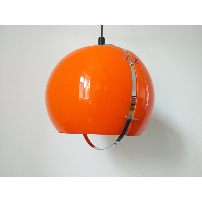 Mid century pendant lamp Meblo by Harvey Guzzini, Italy 1970s