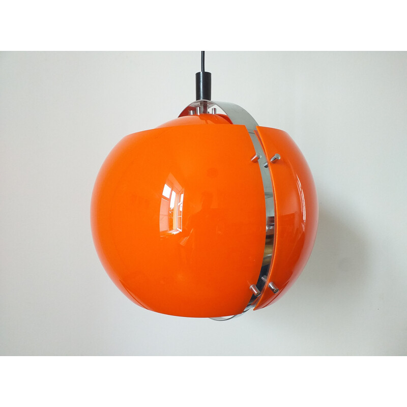 Mid century pendant lamp Meblo by Harvey Guzzini, Italy 1970s