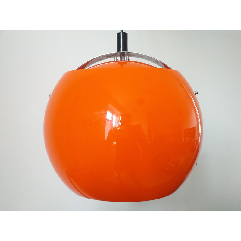 Mid century pendant lamp Meblo by Harvey Guzzini, Italy 1970s