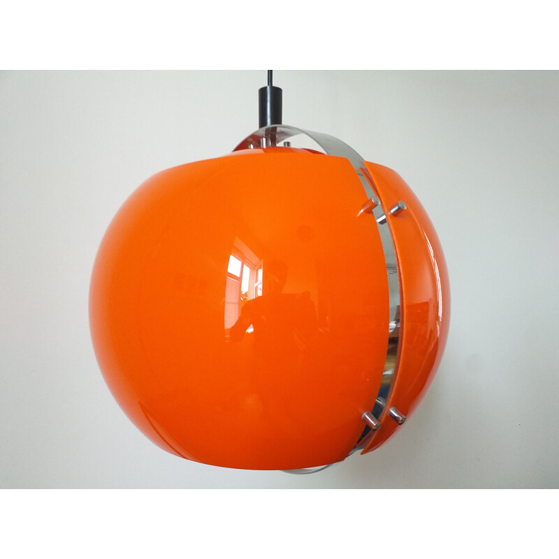 Mid century pendant lamp Meblo by Harvey Guzzini, Italy 1970s